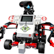 A sad and tearful Lego Mindstorms robot.